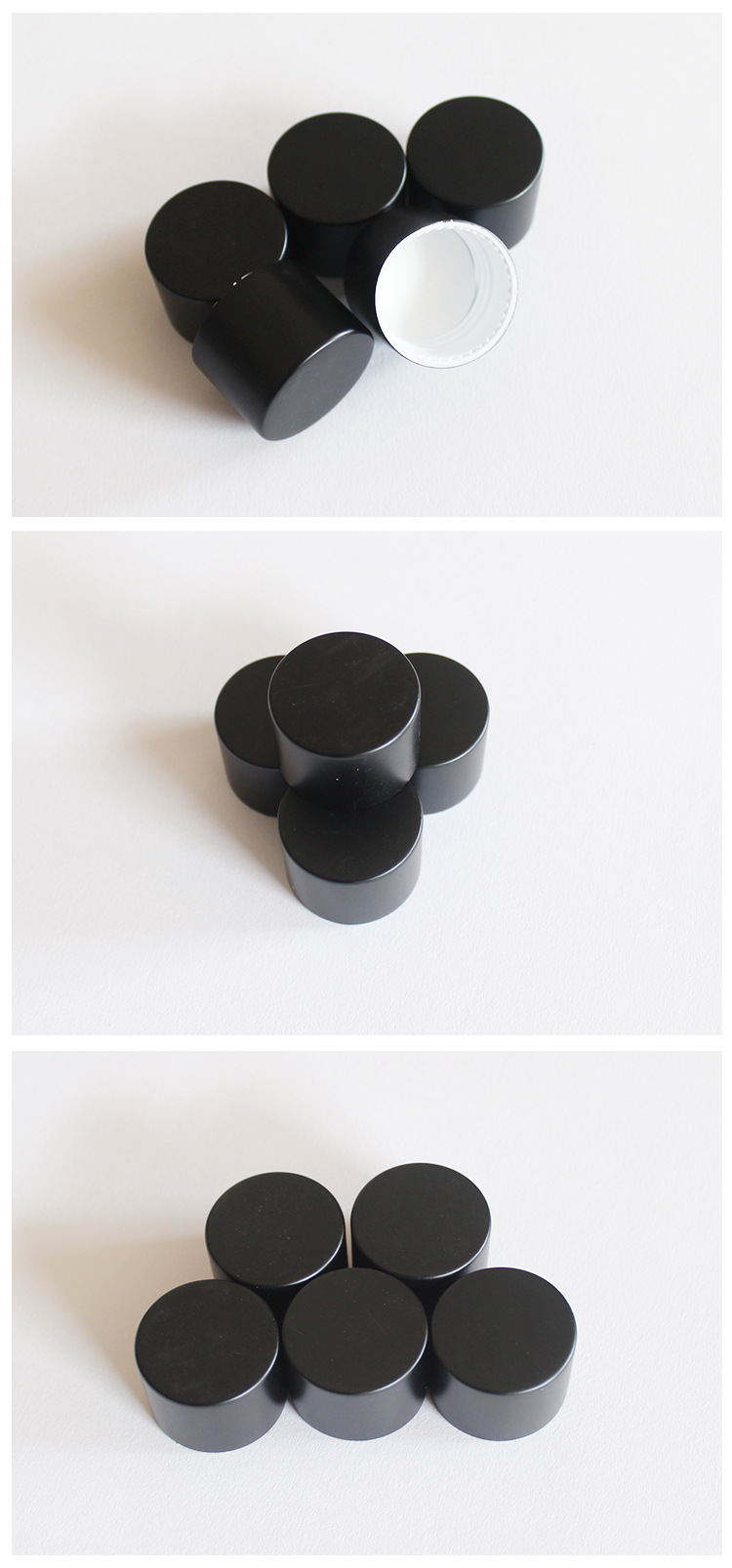 江阴美佳利日化包装有限公司 - 27x20mm亚黑盖（24-410）